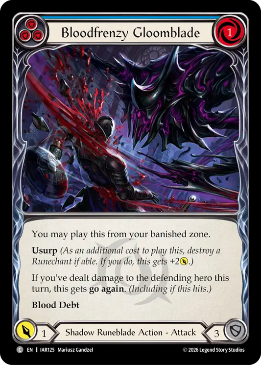 Bloodfrenzy Gloomblade (Blue)