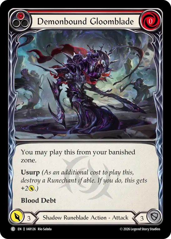 Demonbound Gloomblade