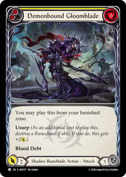 Demonbound Gloomblade (Yellow)