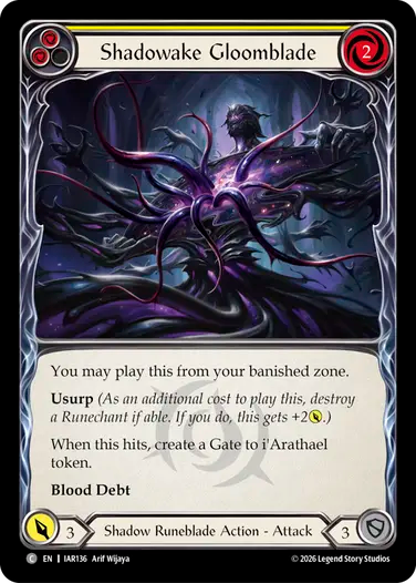 Shadowake Gloomblade (Yellow)