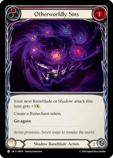 Otherworldly Sins (Red)