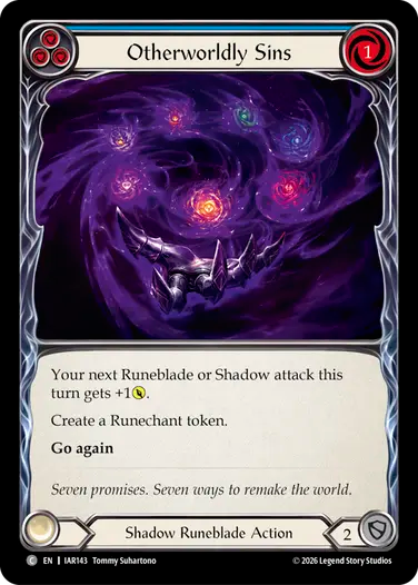 Otherworldly Sins (Blue)