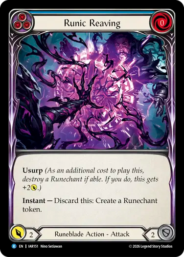 Runic Reaving (Blue)