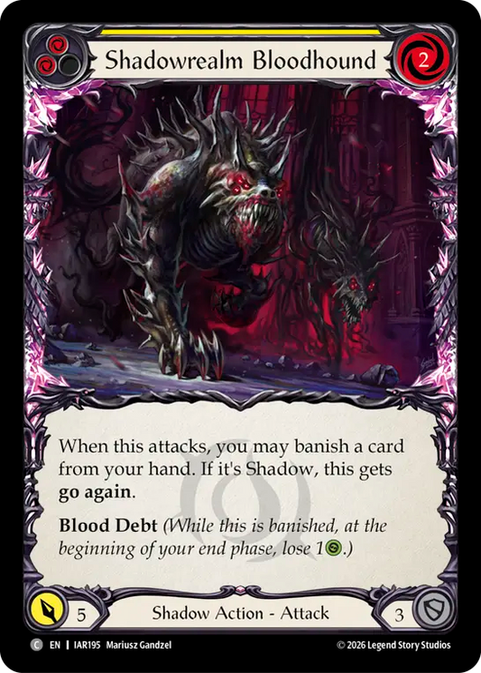 Shadowrealm Bloodhound (Yellow)