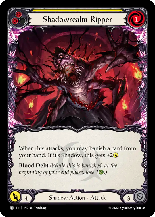 Shadowrealm Ripper (Yellow)