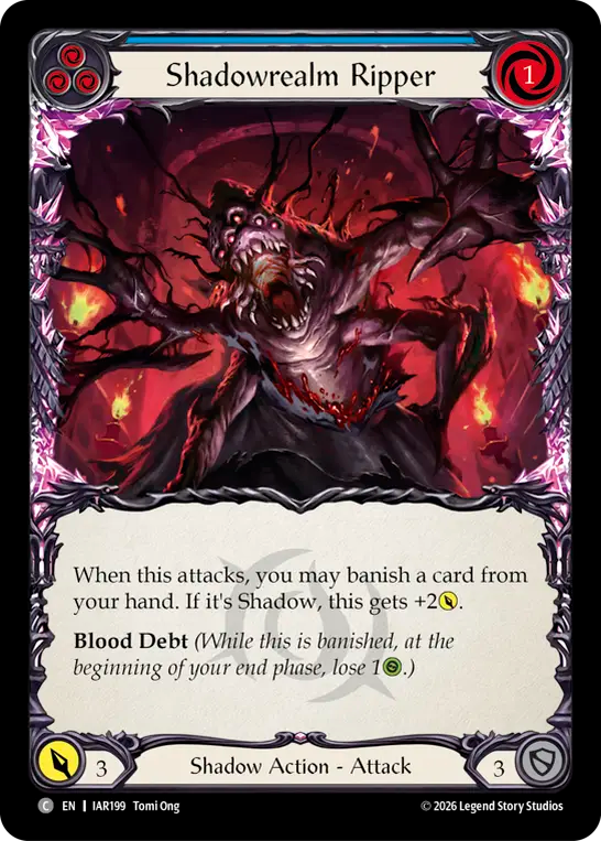 Shadowrealm Ripper (Blue)