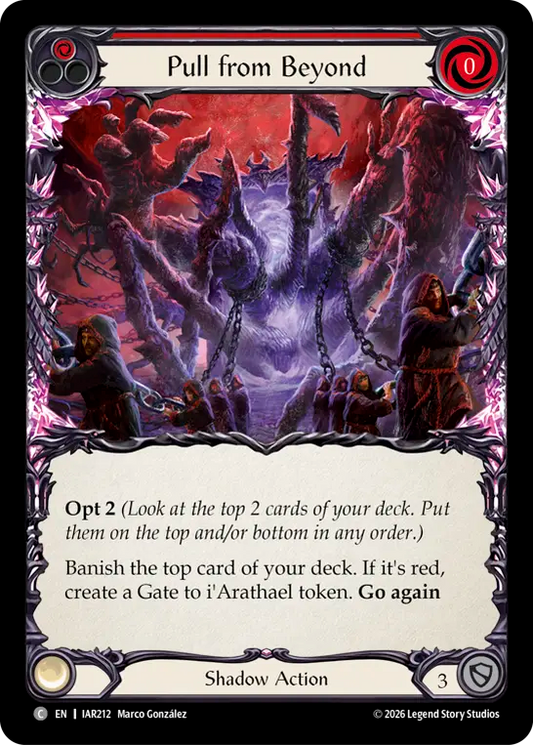 Pull from Beyond (Red)