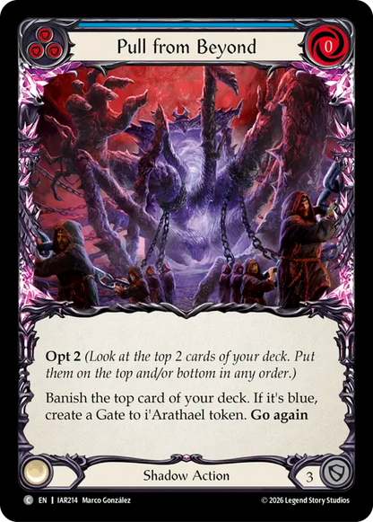 Pull from Beyond (Blue)