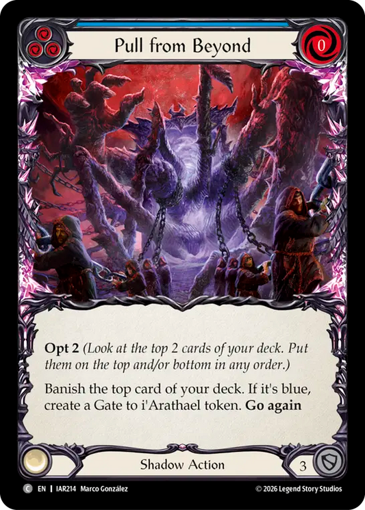 Pull from Beyond (Blue)