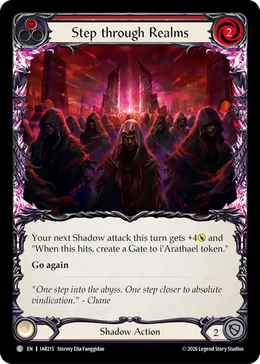 Step through Realms (Red)