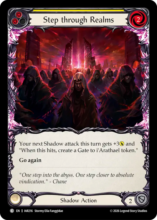 Step through Realms (Yellow)