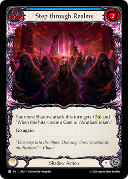 Step through Realms (Blue)
