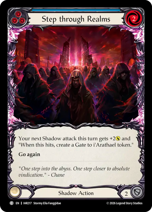 Step through Realms (Blue)