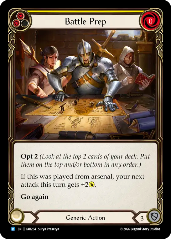 Battle Prep (Yellow)