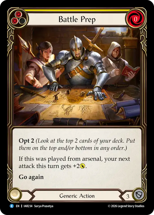 Battle Prep (Yellow)