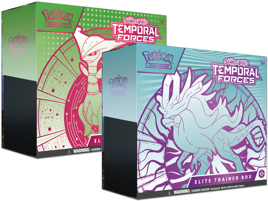 Boîte d'entraînement d'élite Pokémon Écarlate et Violet 5 Forces Temporelles