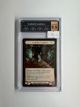 FAB Slab - Scabskin Leathers Cold Foil PCG 9.5
