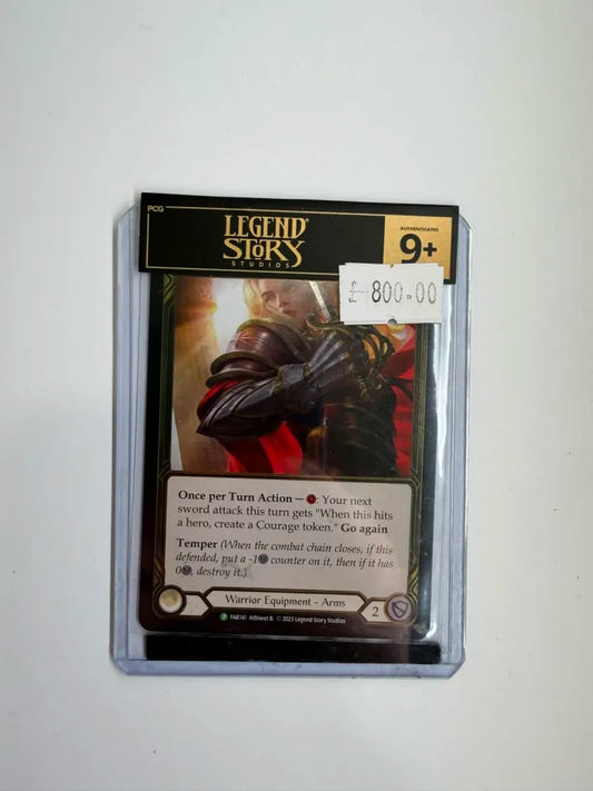 FAB Slab - Ironsong Versus Gold Cold Foil Toploader