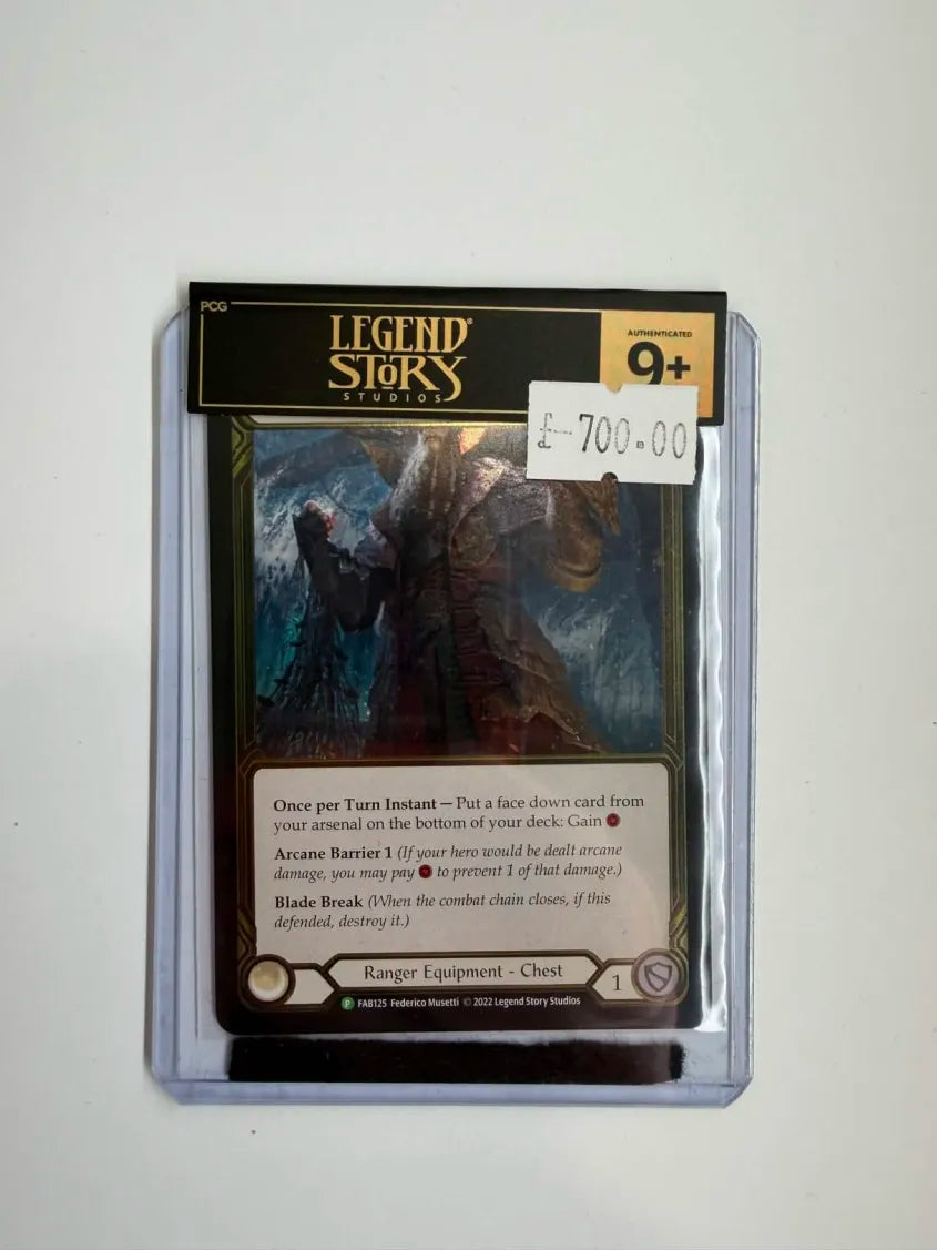 FAB Slab - Trench of Sunken Treasure Gold Cold Foil Toploader