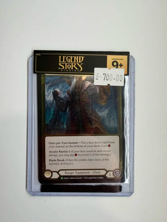 FAB Slab - Trench of Sunken Treasure Gold Cold Foil Toploader