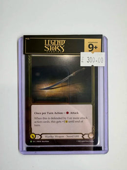 FAB Slab - Cintari Saber (Left) Gold Cold Foil Toploader