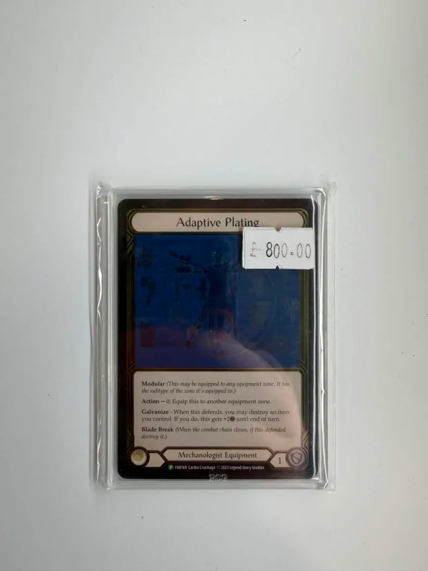 FAB Slab - Adaptive Plating Gold Cold Foil Players Slim Slab PCG 9.5