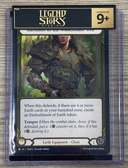 FAB Slab - Barkskin of the Millenium Tree Gold Cold Foil Toploader