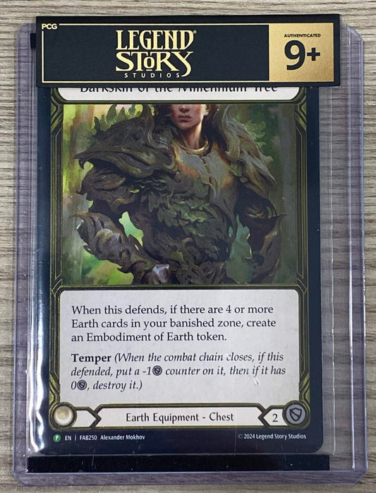 FAB Slab - Barkskin of the Millenium Tree Gold Cold Foil Toploader