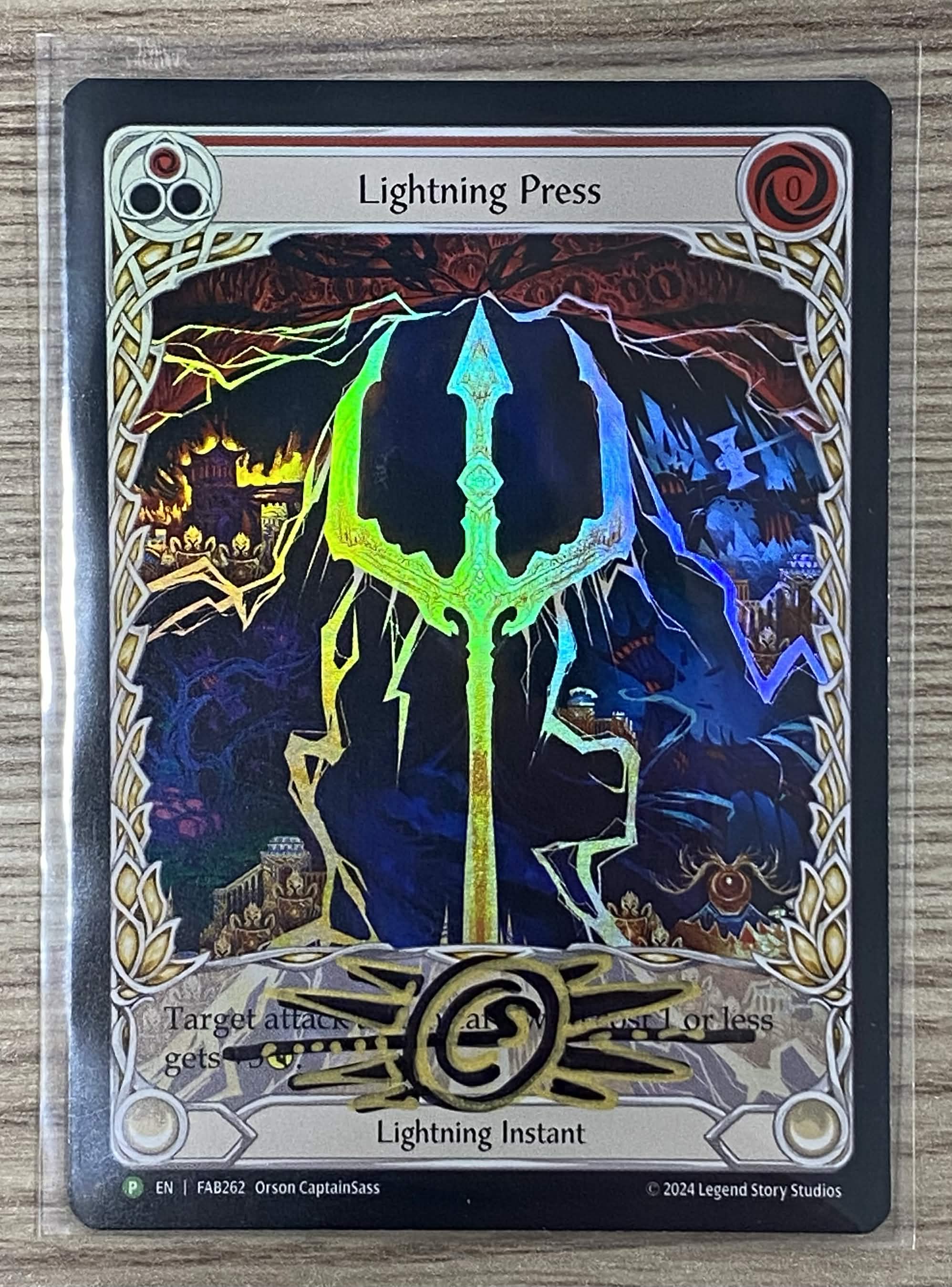 Flesh and Blood Gold Cold Foil & High-End Singles │ Thistle Tavern