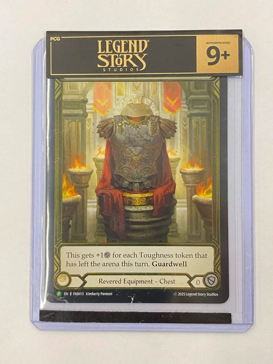 FAB Slab - Glory Plate Gold Cold Foil Toploader