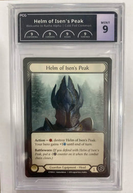 FAB Slab - Helm of Isen's Peak Cold Foil PCG9