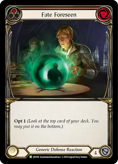 Destin prévu (rouge)