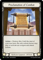 Proclamation of Combat