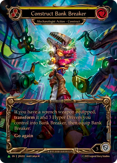 Construire un brise-banque