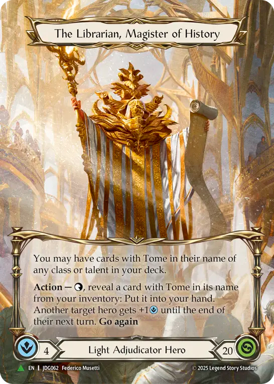 Théryon, Magister de la Justice