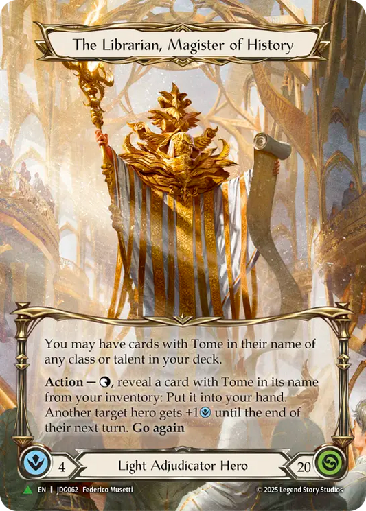 The Librarian, Magister of History