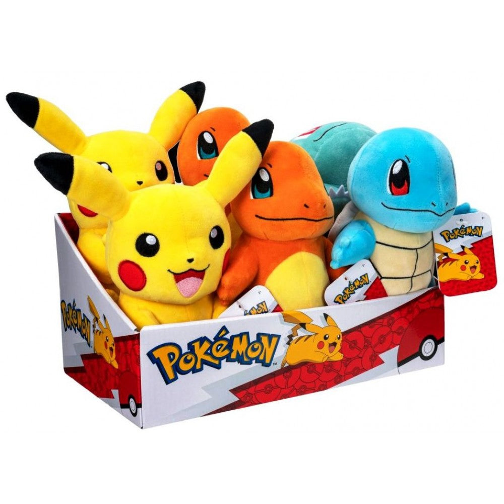 Pokemon 8" Assortment Plush - Kanto First Partners Assorted