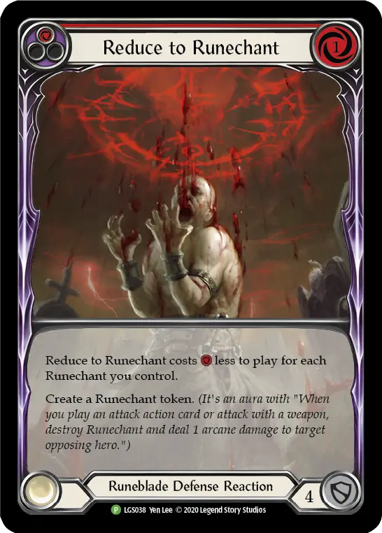 Reduce to Runechant (Red)