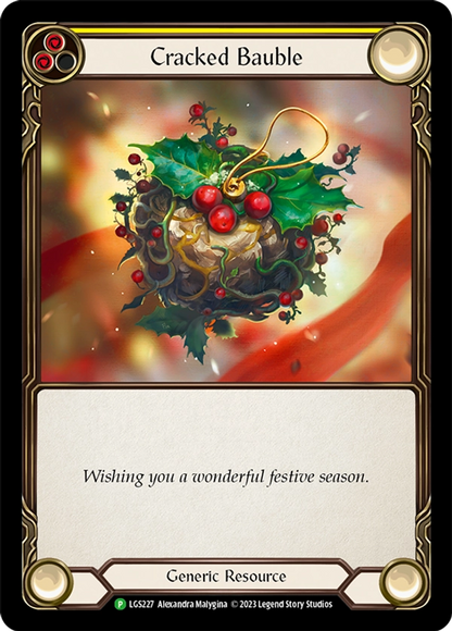 Cracked Bauble (Yellow)