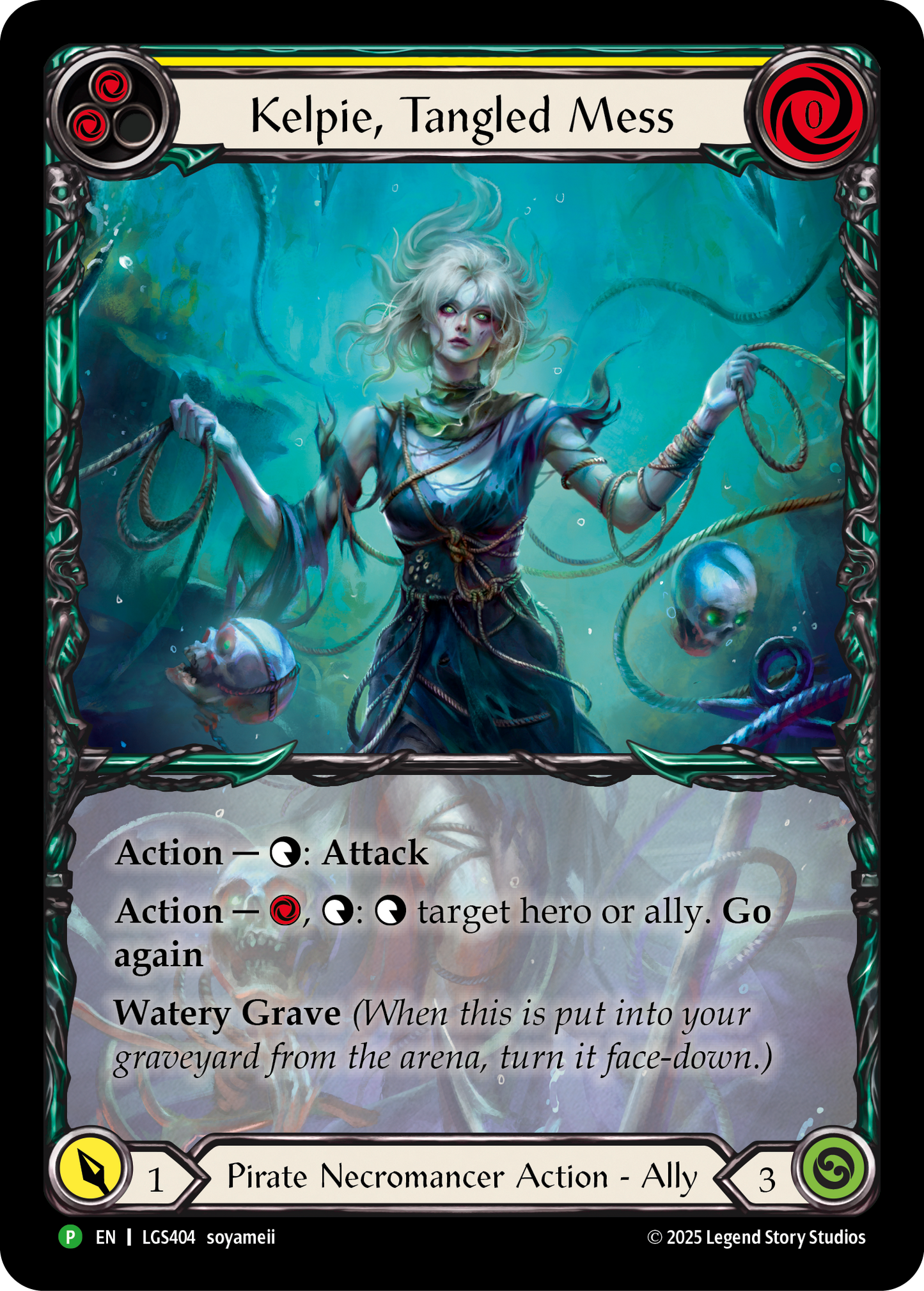 Kelpie, Tangled Mess