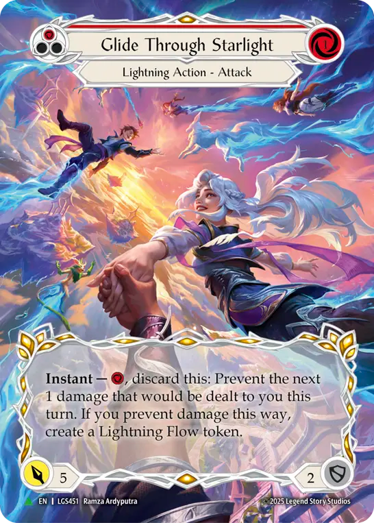 Glide Through Starlight (Red)
