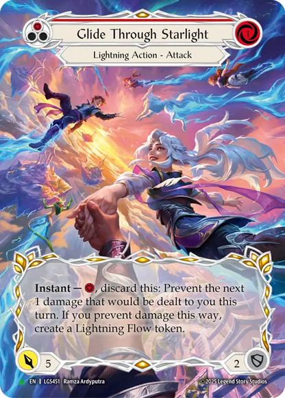 Glide Through Starlight (Red)