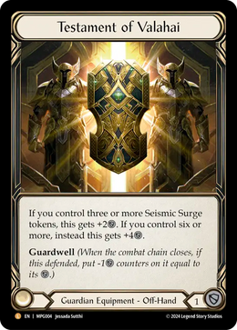Testament of Valahai