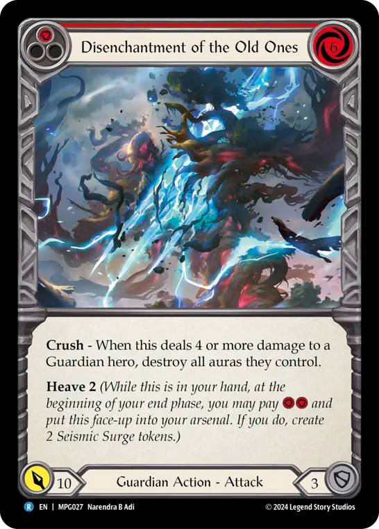 Disenchantment of the Old Ones