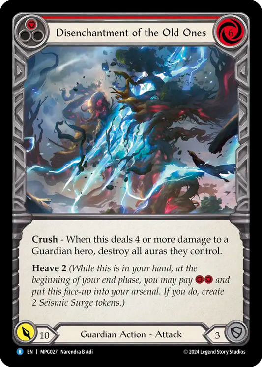 Disenchantment of the Old Ones