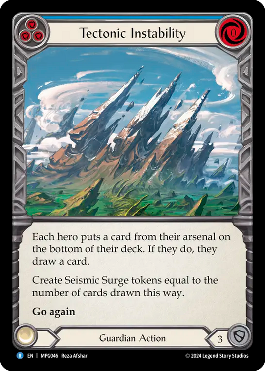 Tectonic Instability