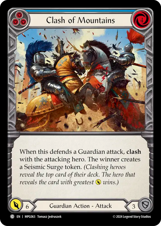 Clash of Mountains (Blue)