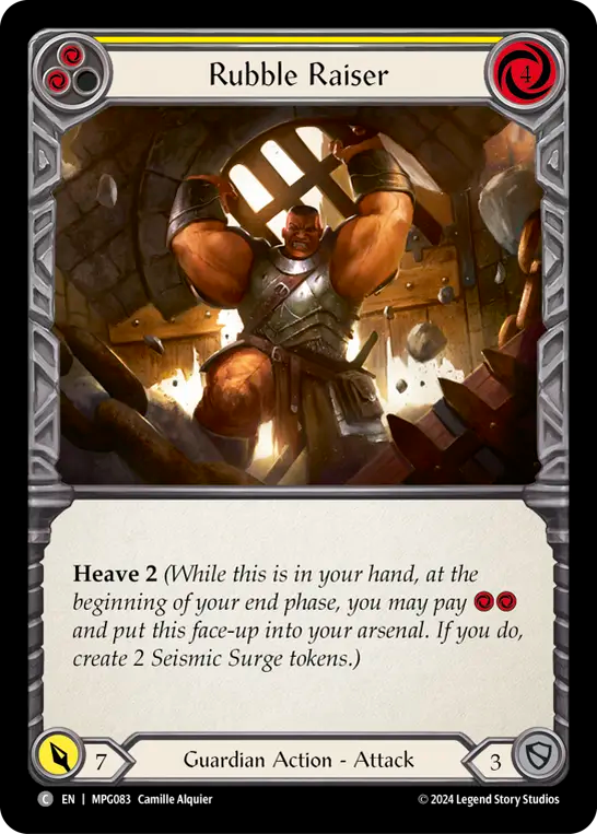 Rubble Raiser (Yellow)