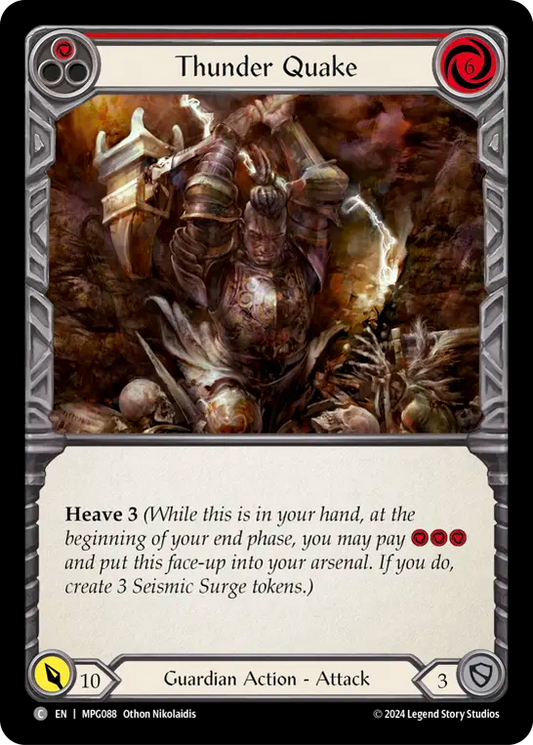 Thunder Quake (Red)