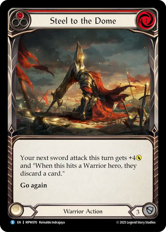 Steel to the Dome (Red)
